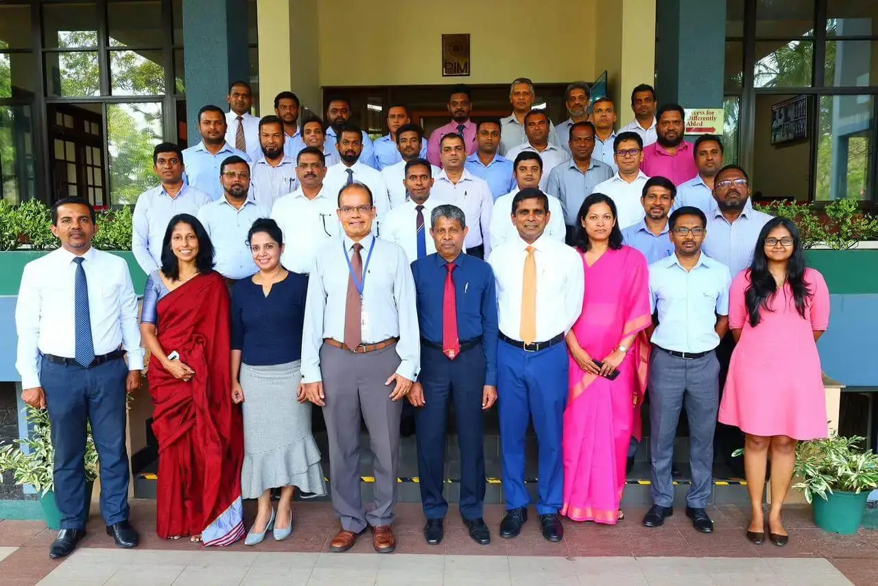 Employees of CIC Sustainability team in a group photograph
