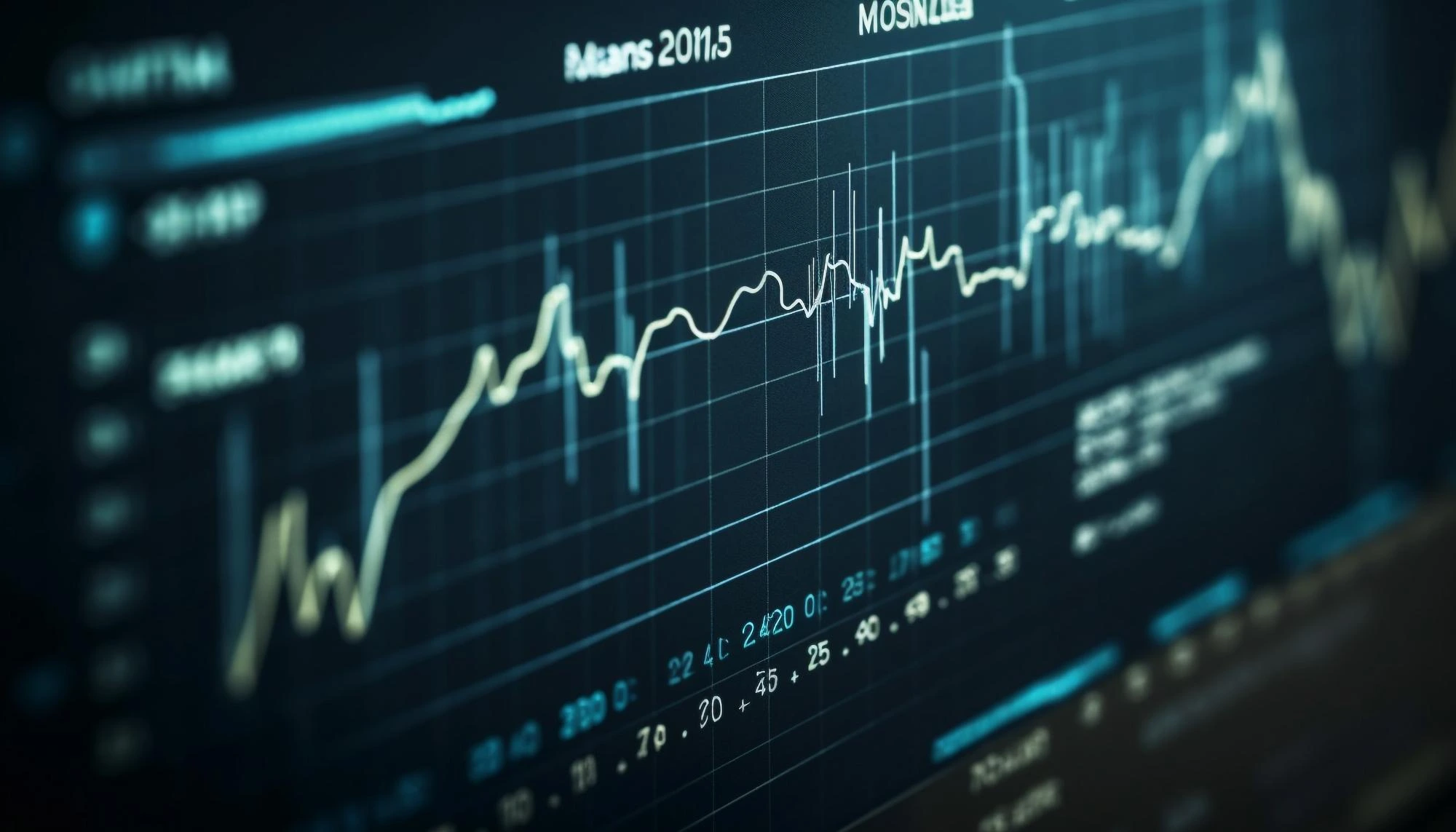 Dividend data of CIC Holdings and analytics on a futuristic digital screen