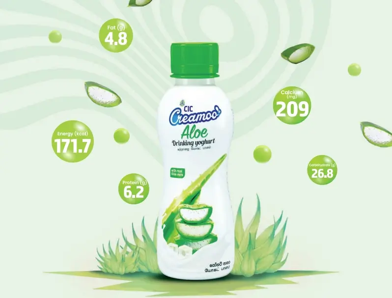CIC Creamoo Aloe  yoghurt drink