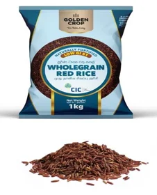 01 KG pack of Whole grain red rice