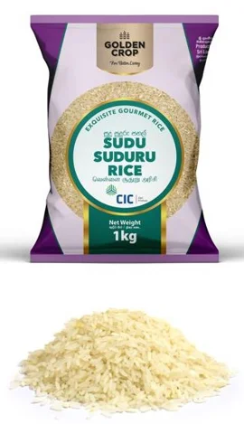 01 KG pack of sudu Suduru rice